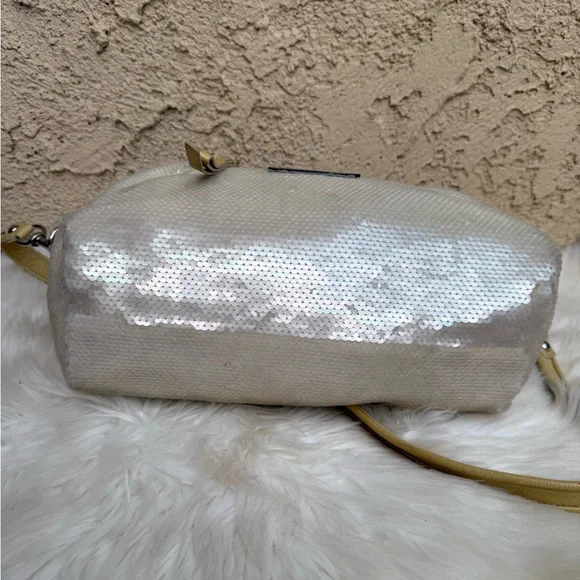 Coach poppy rocker opal sequins satchel crossbody